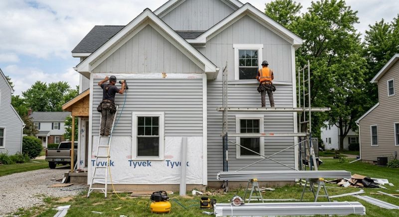 Dutch Lap Siding Installation in West Hartford, CT