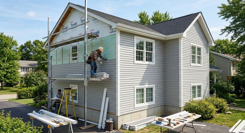 Garage Siding Installation in Nashua, NH